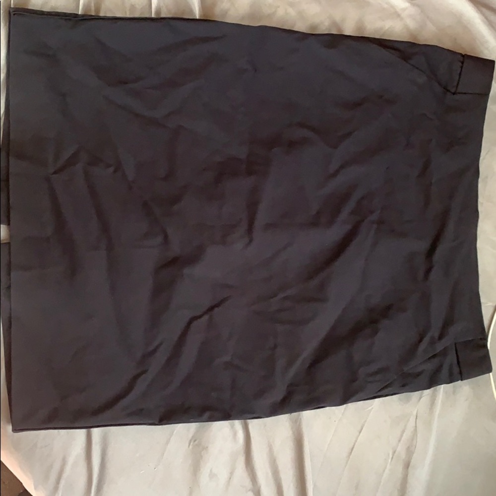 black pencil shirt